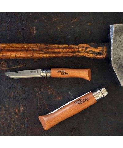 Opinel No 7 Kayın Saplı Karbon Çelik Çakı Orijinal Bıçak