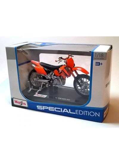 KTM 525 SX Model Motosiklet 1/18 KTM 525 SX Model Motosiklet 1/18
