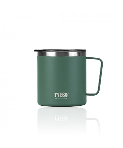 Tyeso Silviya Mug Vakumlu Paslanmaz Çift Duvarlı Termal Kapaklı 400ML