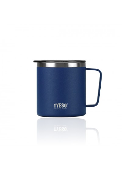 Tyeso Silviya Mug Vakumlu Paslanmaz Çift Duvarlı Termal Kapaklı 400ML