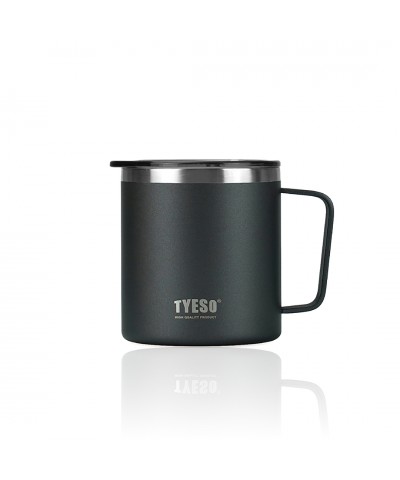 Tyeso Silviya Mug Vakumlu Paslanmaz Çift Duvarlı Termal Kapaklı 400ML