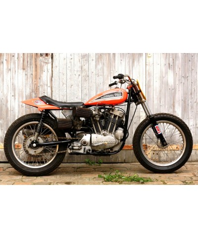 Harley Davidson XR750 Turuncu/Siyah 1:18 Model Motosiklet