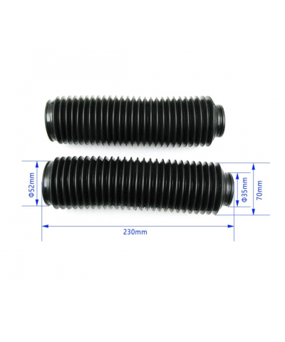 Motosiklet Ön Çatal Körüğü Forks Körük Enduro Kros İçin Uygun