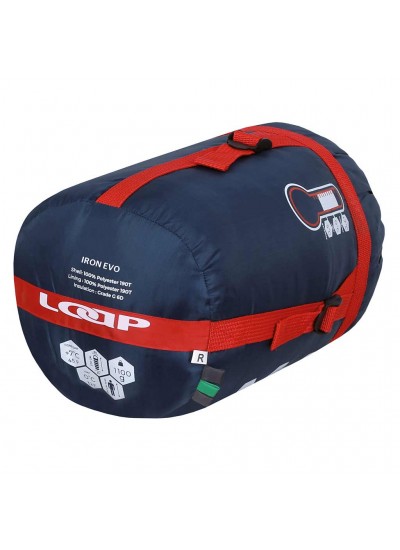 Loap Iron -5°C Uyku Tulumu Mumya Model Füme Loap Iron -5°C Uyku Tulumu Mumya Model Füme