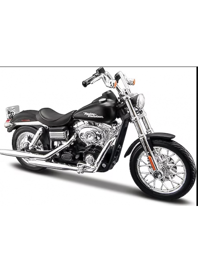 Harley Davidson 2006 FXDB Dyna Street Bob 1:18 Model Motosiklet