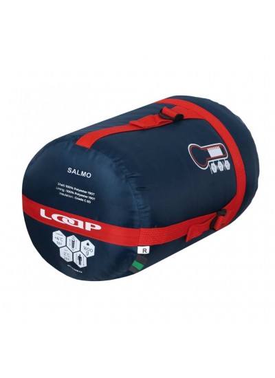 Loap Salmo Extreme -8°C Uyku Tulumu Konfor 4°C  Siyah/Gri