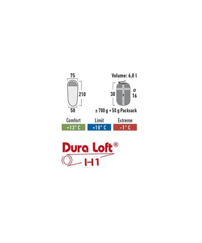 High Peak Summerwood 10 Uyku Tulumu -1° C Dura Loft H1