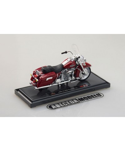 Harley Davidson FLHR Road King, kırmızı 1:18 Model Motosiklet