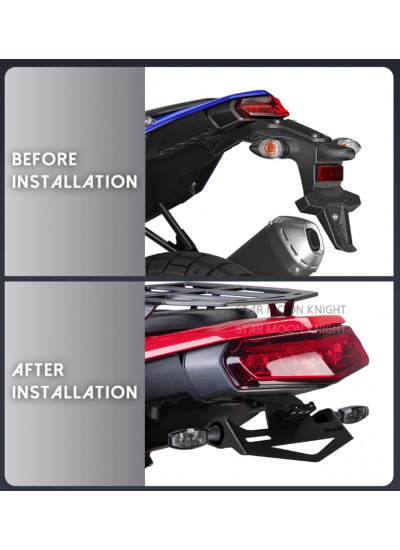 Tenere 700 ve Rally Uyumlu Plaka Tutucu 19-20-21