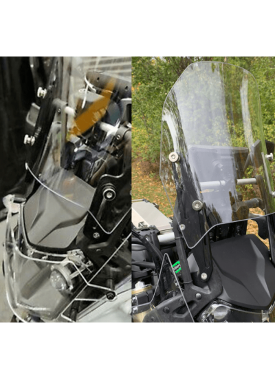 Tenere 700 ve Rally Uyumlu Cam Yükseltme 10cm Ayarlanabilir Tenere 700 ve Rally Uyumlu Cam Yükseltme 10cm Ayarlanabilir