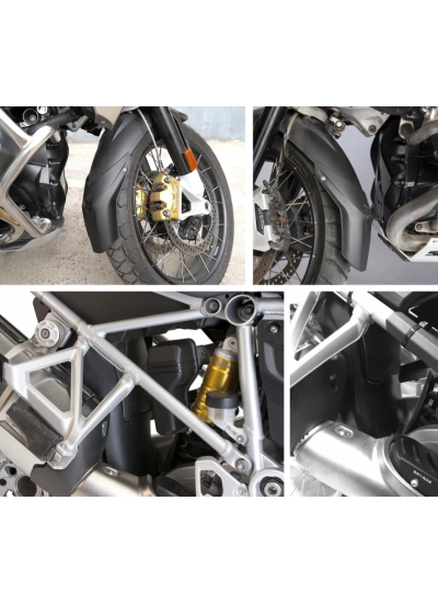 BMW R 1250GS / ADV R 1200 GS / ADV Ön ve Arka Çamurluk Uzatma BMW R 1250GS / ADV R 1200 GS / ADV Ön ve Arka Çamurluk Uzatma