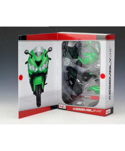 Kawasaki Ninja ZX 14 R 1:12 Model Motosiklet Yap Boz Birleştir