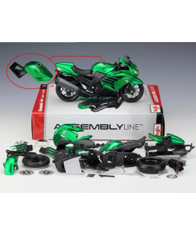 Kawasaki Ninja ZX 14 R 1:12 Model Motosiklet Yap Boz Birleştir