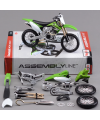 Kawasaki KX 450 F 1:12 Model Motosiklet Yap Boz Birleştir