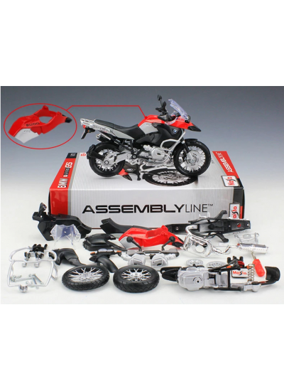 BMW R 1200 GS 1:12 Model Motosiklet Yap Boz Birleştir BMW R 1200 GS 1:12 Model Motosiklet Yap Boz Birleştir