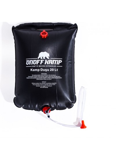 On Off Kamp Kamp Duşu 20 LT Ayarlanabilir Vanalı