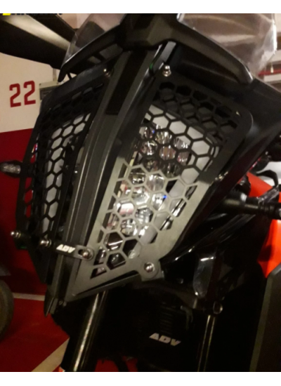 KTM 390 Adventure Ön Far Koruma KTM 390 Adventure Ön Far Koruma