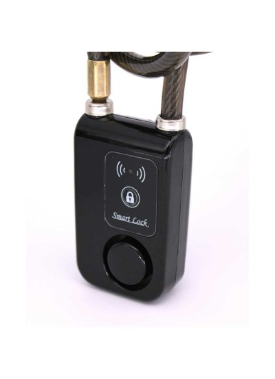 TELEFONDAN KONTROL EDİLEBİLİR ANAHTARSIZ ALARMLI KİLİT 115 DB SU GEÇİRMEZ TELEFONDAN KONTROL EDİLEBİLİR ANAHTARSIZ ALARMLI KİLİT 115 DB SU GEÇİRMEZ