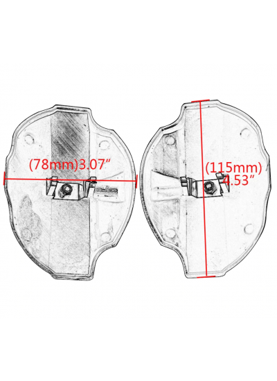 BMW R 1200 GS/ADV/RS/RT NINE T Ön Fren Balatası Toz Çamur Koruma
