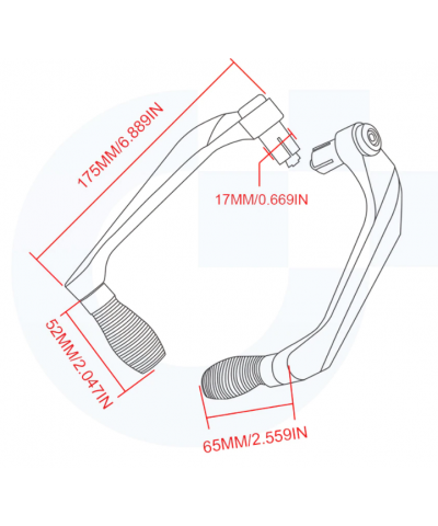 Ktm Duke Motosiklet Elcik Metal Spor elcik