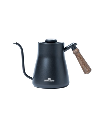 On Off Kamp Ceviz Sap Termometreli Kahve Su Isıtıcı Dripper 650ML