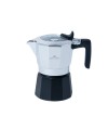 On Off Kamp Kahve Potu Moka Pot 150 ML 2 Cup Gümüş Siyah