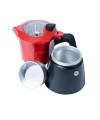 Kahve Potu Moka Pot 300 ML 6 Cup Çift Filtre Sistemi