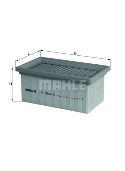 BMW R1200 GS/Adventure/Enduro LX 984/2 Mahle Hava Filtresi Orijinal