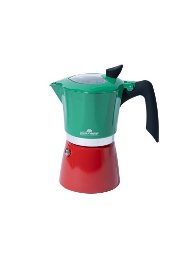 Kahve Potu Moka Pot 300 ML 6 Cup Çift Filtre Sistemi