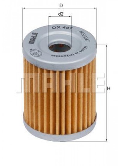 Suzuki Burgman/DR 125 Yamaha X Max 400 OX 407 Mahle Yağ Filtresi