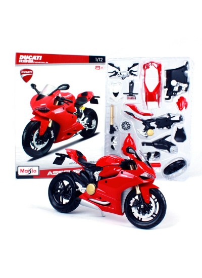 Ducati 1199 Panigale 1:12 Model Motosiklet Yap Boz Birleştir Ducati 1199 Panigale 1:12 Model Motosiklet Yap Boz Birleştir