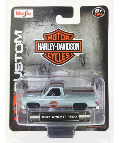 Harley Davidson Custom Cars Chevy 1500 1:64 Ölçek Model