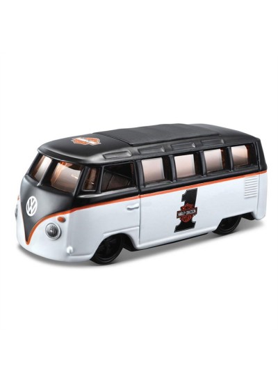 Harley Davidson Custom Cars Van Samba 1:64 Ölçek Model