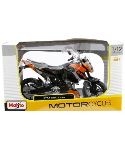 KTM 690 Duke Model Motosiklet 1:12 Ölçek Lisanslı Ürün