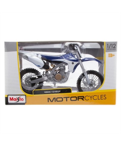 Yamaha YZ450F Model Motosiklet 1:12 Ölçek Lisanslı Ürün