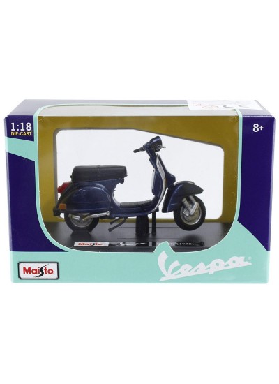 Vespa P150X 1978 Model Motosiklet 1:18 Ölçekli Lisanslı Ürün