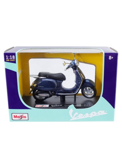 Vespa Granturismo 2003 Model Motosiklet 1:18 Ölçekli Vespa Granturismo 2003 Model Motosiklet 1:18 Ölçekli