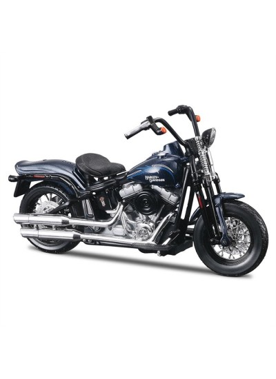 Harley Davidson 2008 FLSTSB Cross Bones 1:18 Model MotoSİKLET