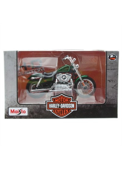 Harley Davidson 2012 XL 1200V Seventy-Two 1:18 Model Motosiklet