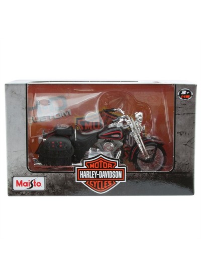 Harley Davidson 1998 FLSTS Heritage 1:18 Model Motosiklet