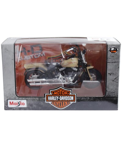 Harley Davidson 2008 FLSTSB Cross Bones 1:18 Model Motosiklet