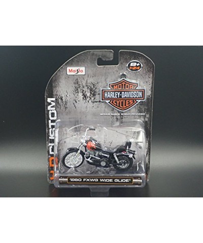 HARLEY DAVIDSON 1980 FXWG WIDE GLIDE 1:24 Ölçekli Model Ahantarlık Hediyeli