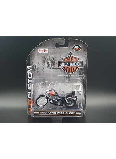 HARLEY DAVIDSON 1980 FXWG WIDE GLIDE 1:24 Ölçekli Model Ahantarlık Hediyeli