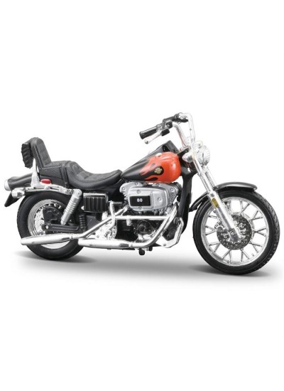 HARLEY DAVIDSON 1980 FXWG WIDE GLIDE 1:24 Ölçekli Model Ahantarlık Hediyeli