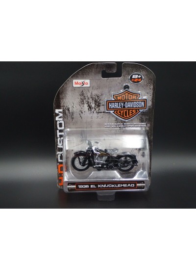 Harley Davidson 1936 El Knucklehead 1:24 Ölçekli Model Anahtarlık Hediyeli Harley Davidson 1936 El Knucklehead 1:24 Ölçekli Model Anahtarlık Hediyeli