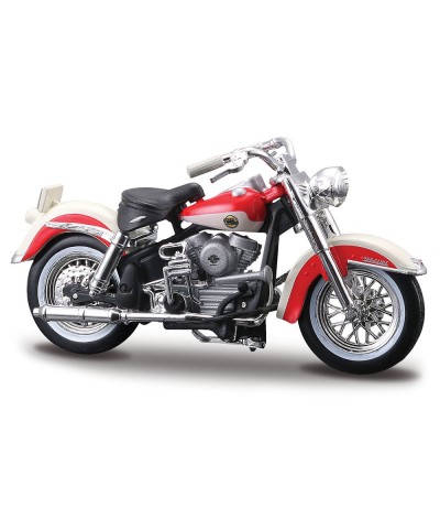 Harley Davidson 1958 FLH DUO GLIDE 1:24 Ölçekli Model Anahtarlık Hediyeli