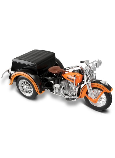 Harley Davidson 1947 Servi-Car 1:18 Model Motosiklet Harley Davidson 1947 Servi-Car 1:18 Model Motosiklet