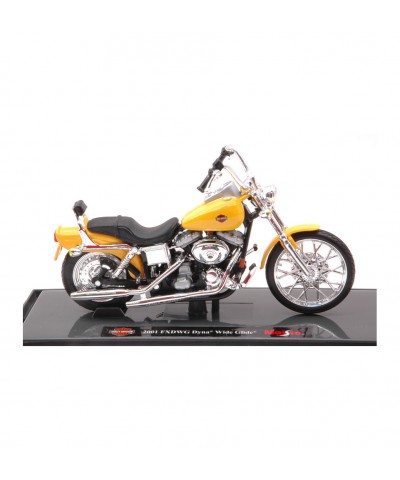 Harley Davidson 2001 FXDWG Dyna Wide Glide 1:18 Model Motosiklet