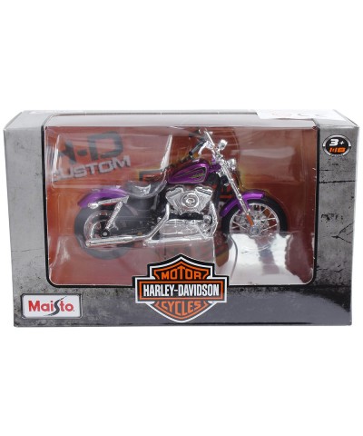 Harley Davidson 2013 XL 1200V Seventy-Two 1:18 Model Motosiklet