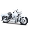 Harley Davidson 1952 K Model 1:18 Model Motosiklet Beyaz